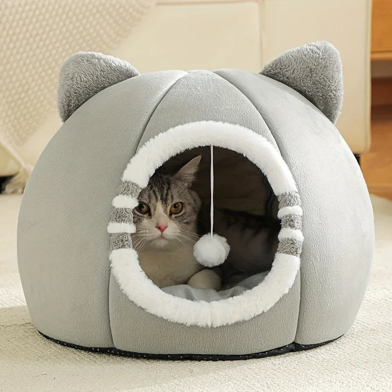 Soft Cat Bed Cave Nest